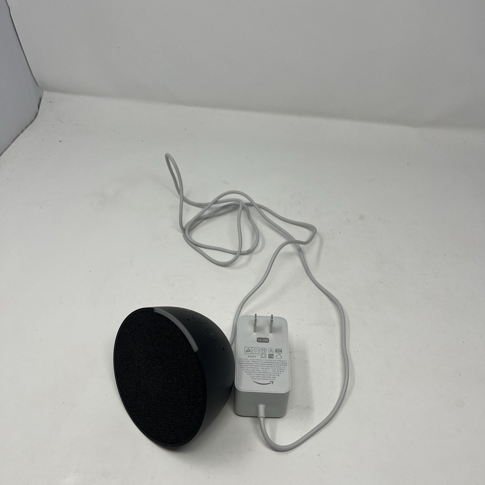 Amazon Alexa Echo Pop Smart Speaker C2H4R9 Includes Power Supply